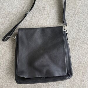 Vintage Coach Leather Messenger Bag